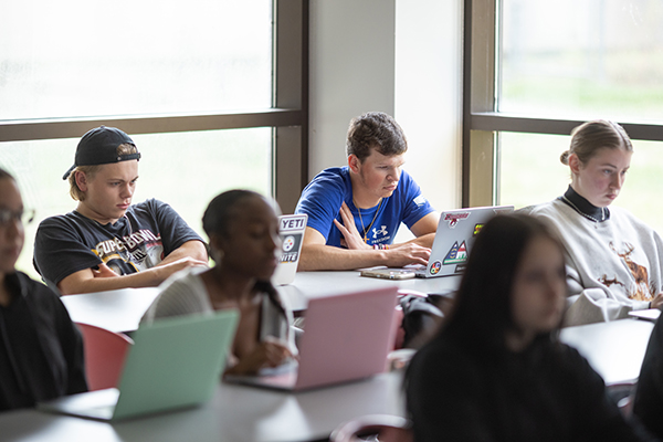 Students in classroom