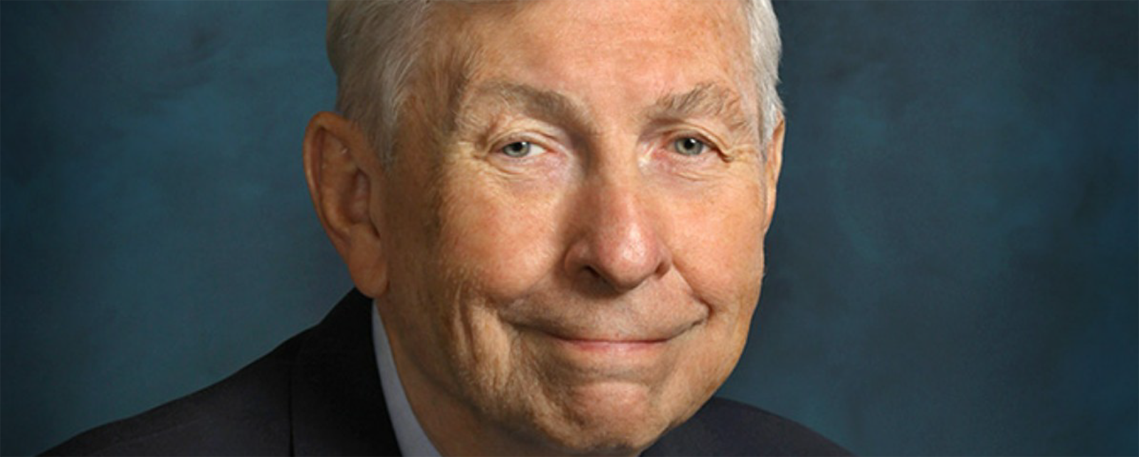 Close up photo of Leon S. Peters