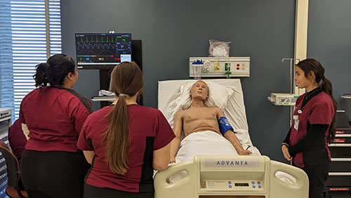 Students in SIM Lab