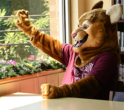 LCCC mascot clawrence
