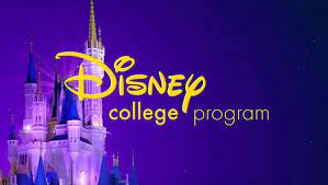 Image shows the Magic Kingdom Castle with the Disney College Program logo.